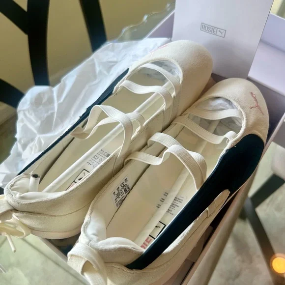 Puma Black Ballet Sneakers - Picture 4 of 8